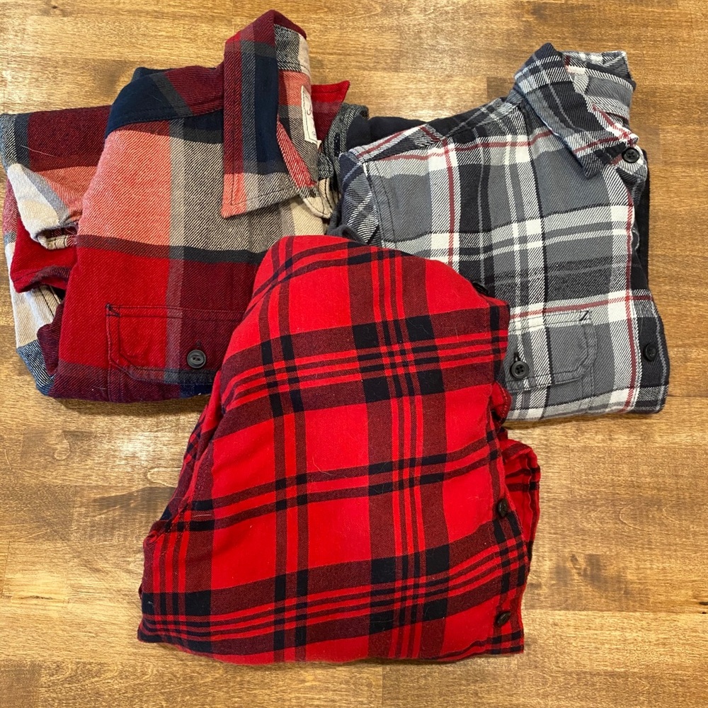 Men’s AE Plaid/Flannel Shirts